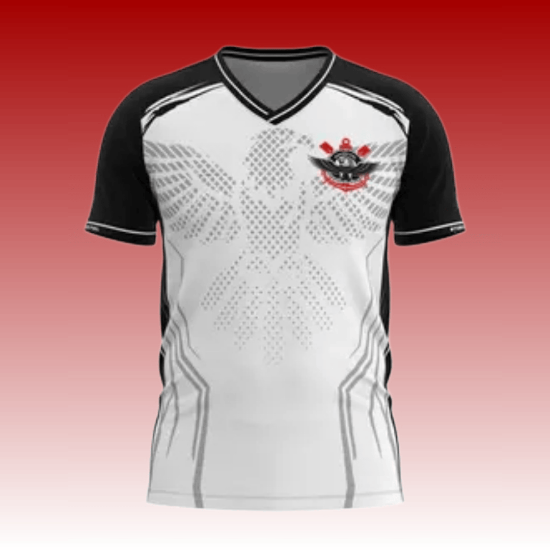 Esports Gaming Jersey - Мужская игровая футболка с принтом орла,