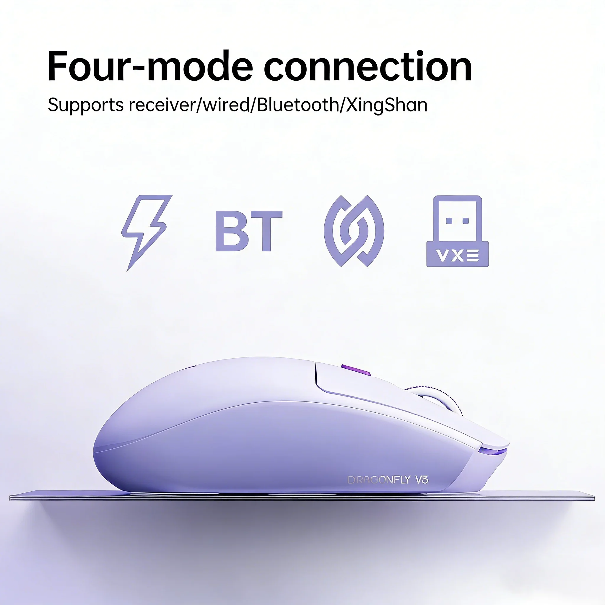 Esports Gaming Mouse Wireless - Беспроводная игровая мышь ATK VXE Dragonfly