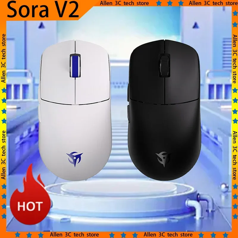 Esports Gaming Mouse Wireless - НОВАЯ Игровая мышь Ninjutso Sora V2,
