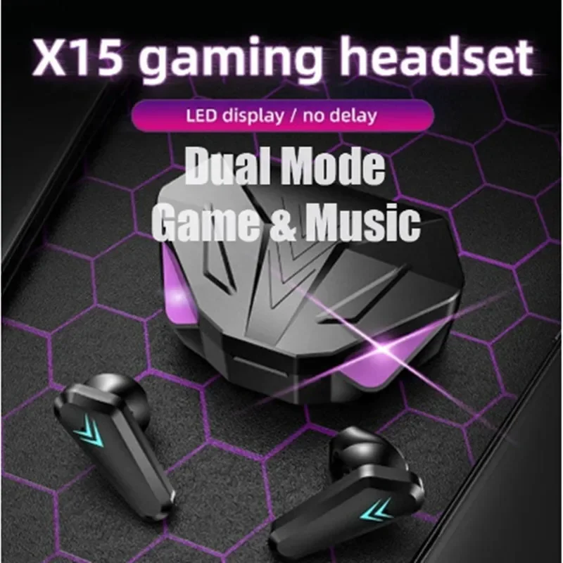 Esports Gaming Monitor - TWS-наушники X15 с поддержкой Bluetooth и