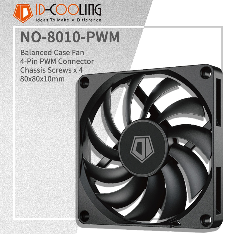 ID-COOLING NO-8010-PWM 80MM Ве – обзор и цена Esports Gaming Fan