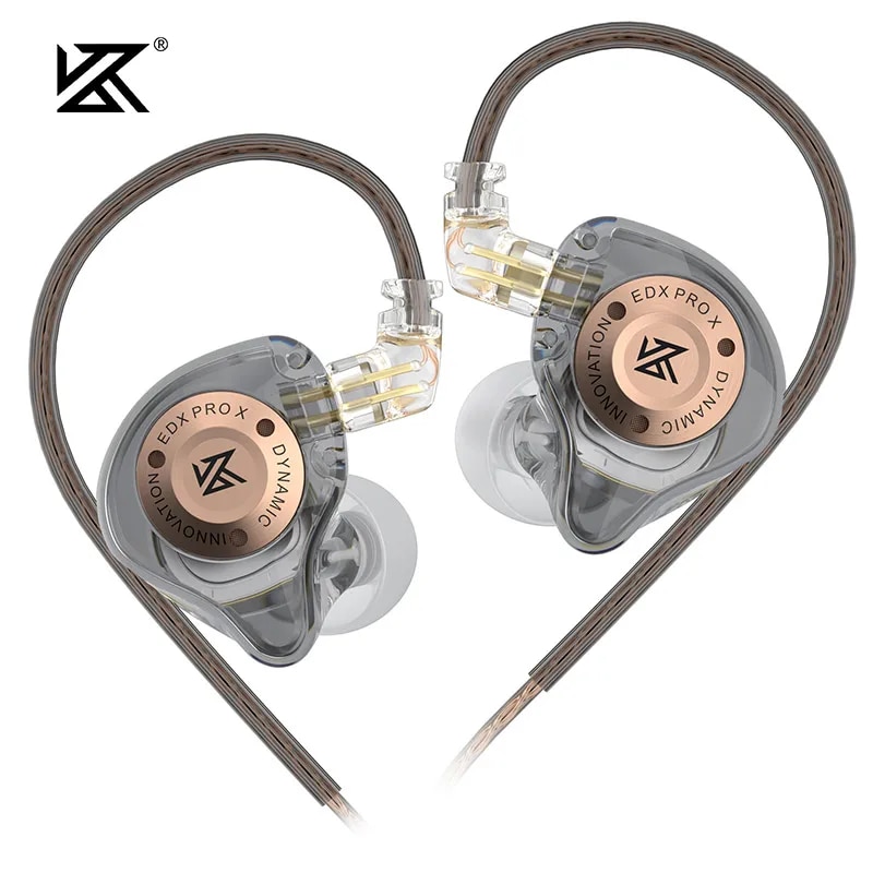 KZ EDX PRO X Проводные наушник – обзор и цена Esports Gaming Earbuds