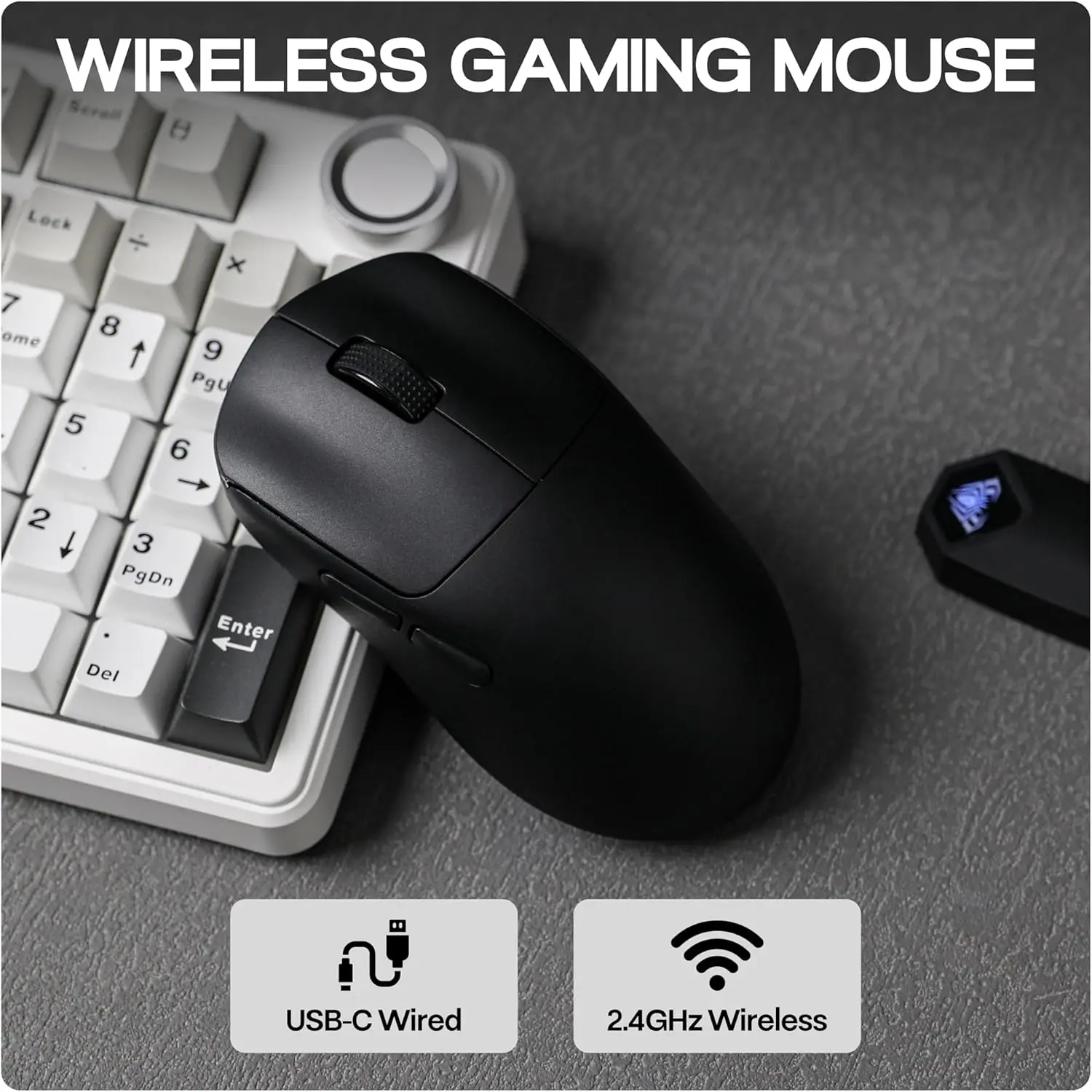 Игровая мышь AULA SC800 USB-C, – обзор и цена Esports Gaming Mouse Wireless