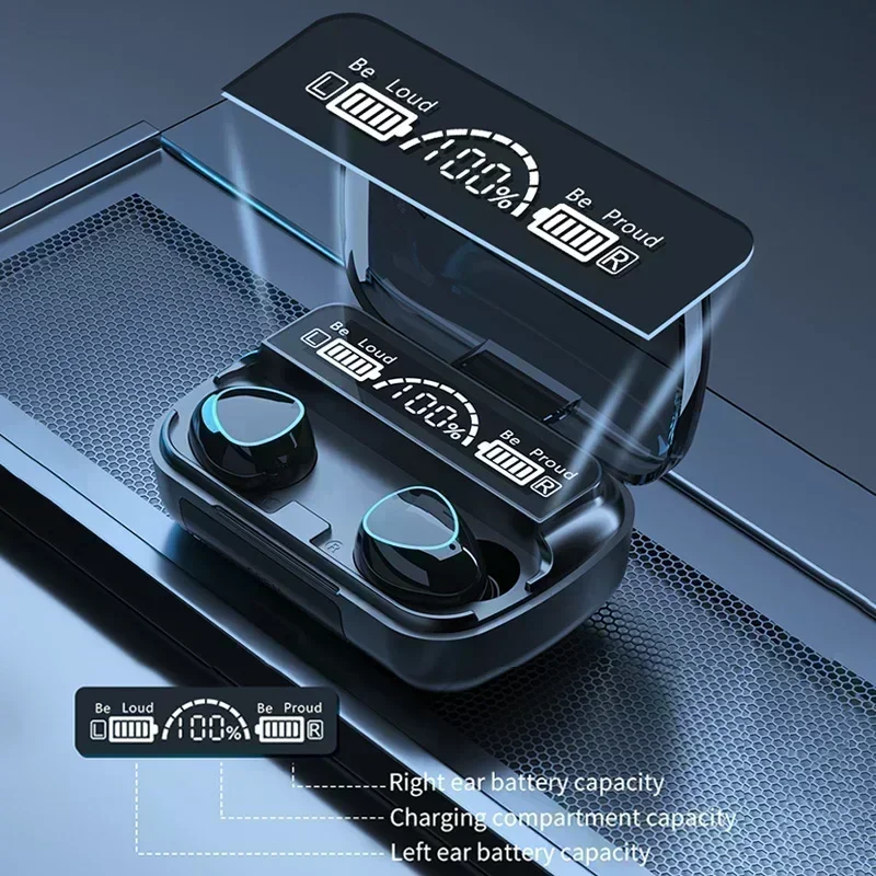 Bluetooth-наушники с LED-диспл – обзор и цена Esports Gaming Earbuds