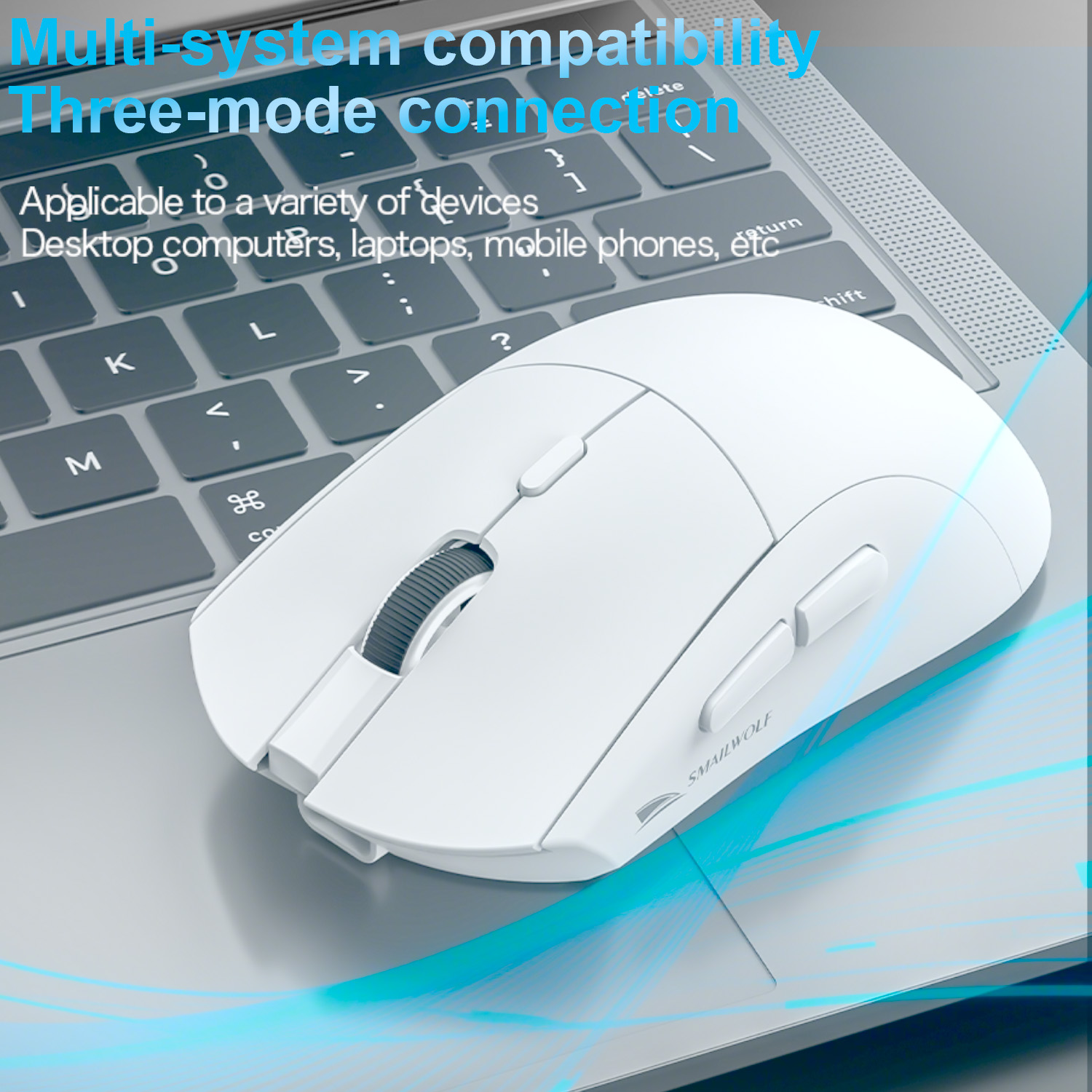 SMAILWOLF RS7 Bluetooth беспро – обзор и цена Esports Gaming Mouse Wireless