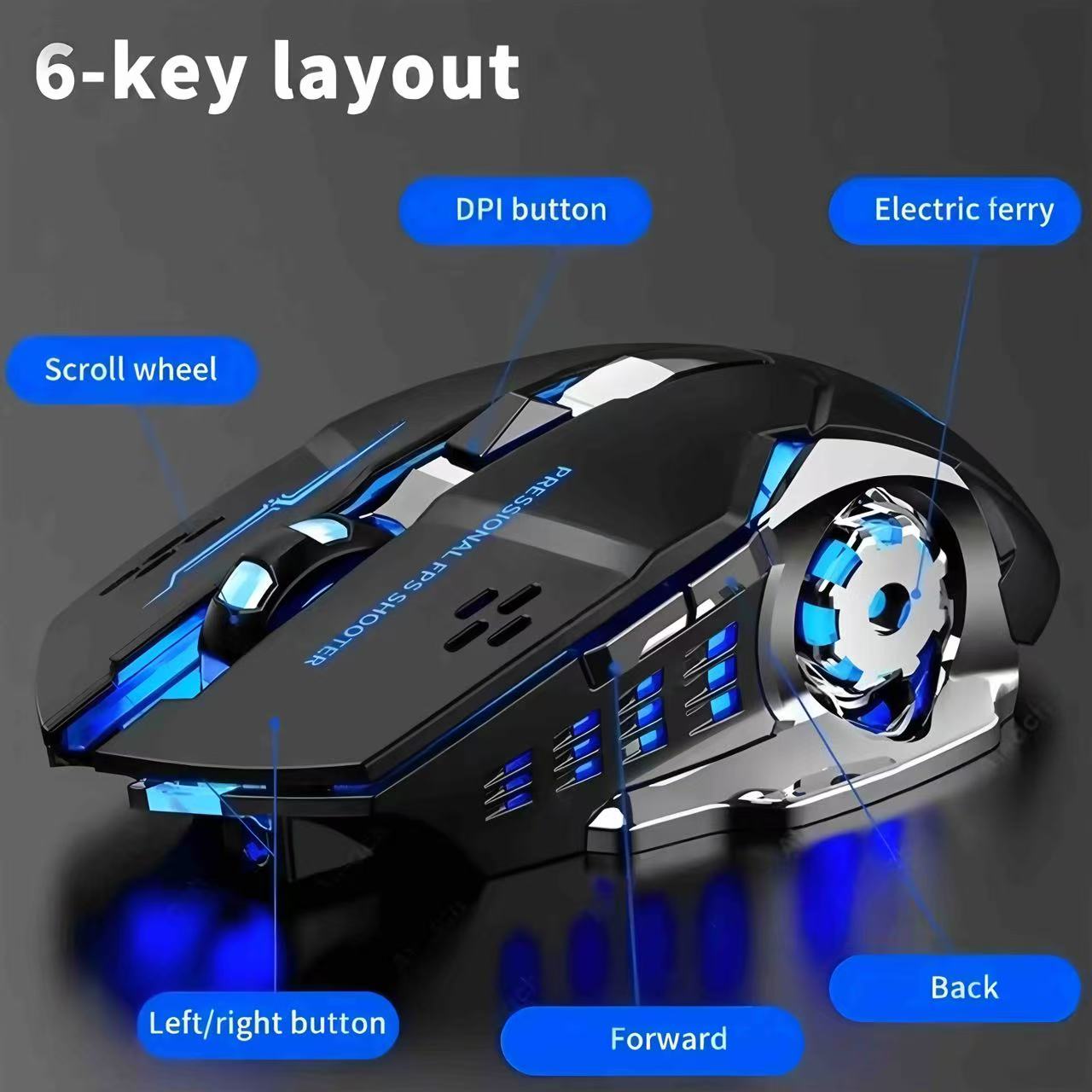 Bluetooth мышь игровой компьют – обзор и цена Esports Gaming Mouse Wireless