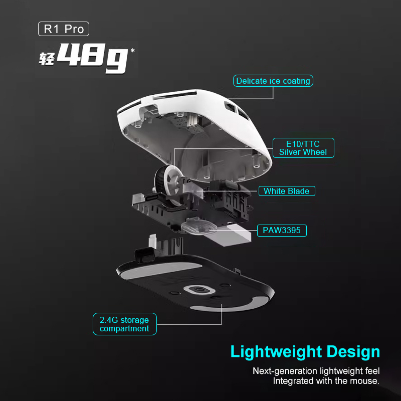 Беспроводная игровая мышь ATK  – обзор и цена Esports Gaming Mouse Wireless