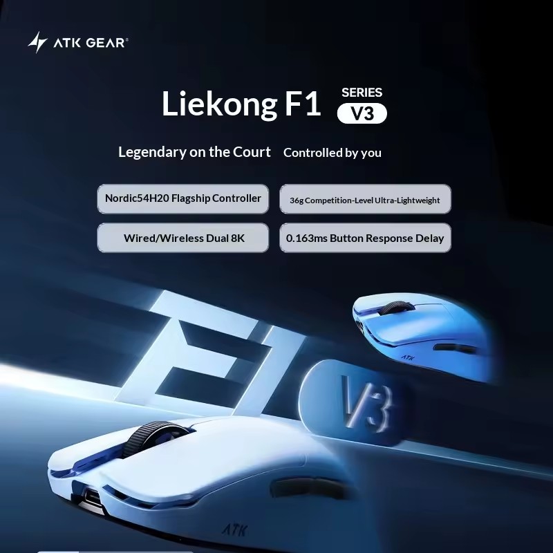 Беспроводная мышь ATK F1 V2/V3 – обзор и цена Esports In Gaming