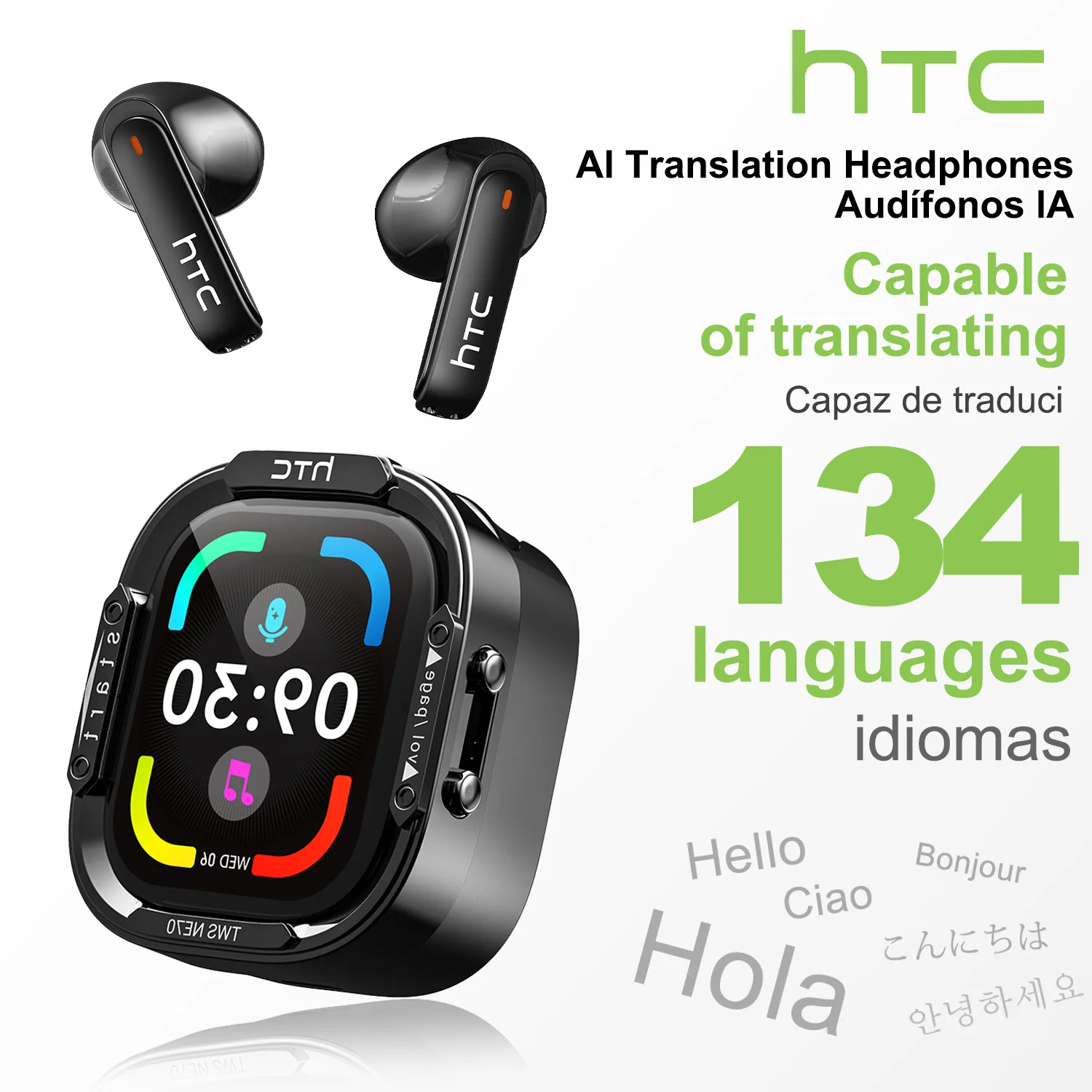 Наушники HTC NE70 Bluetooth V6 – обзор и цена Esports Gaming Earbuds