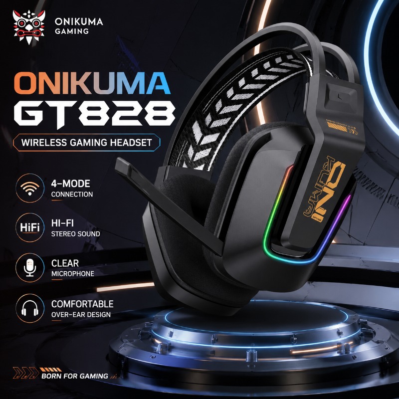Игровая гарнитура ONIKUMA GT82 – обзор и цена Esports Gaming Gear