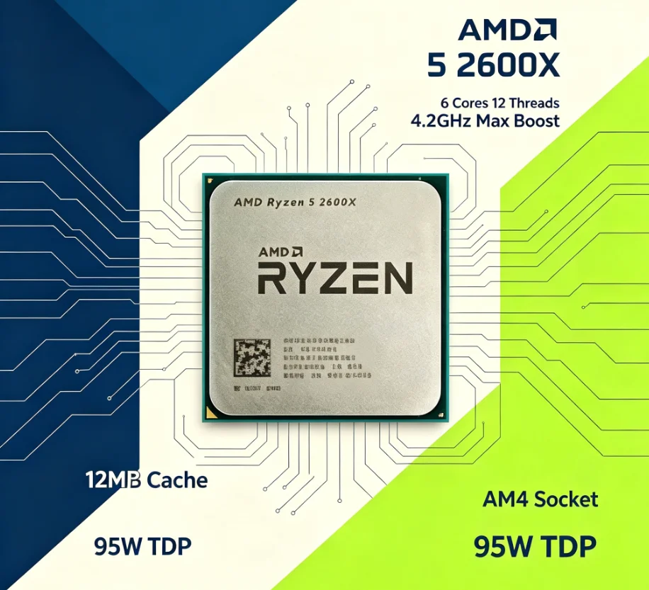 Процессор AMD R5 2600X 12 нм A – обзор и цена Esports In Gaming